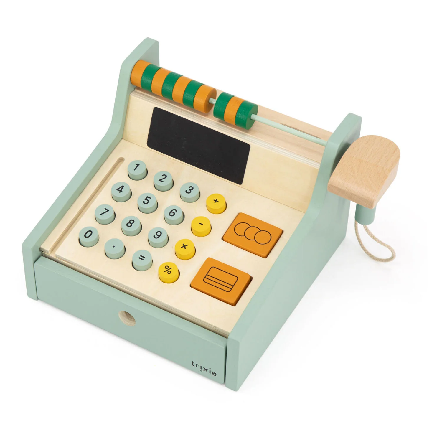 Wooden cash recister