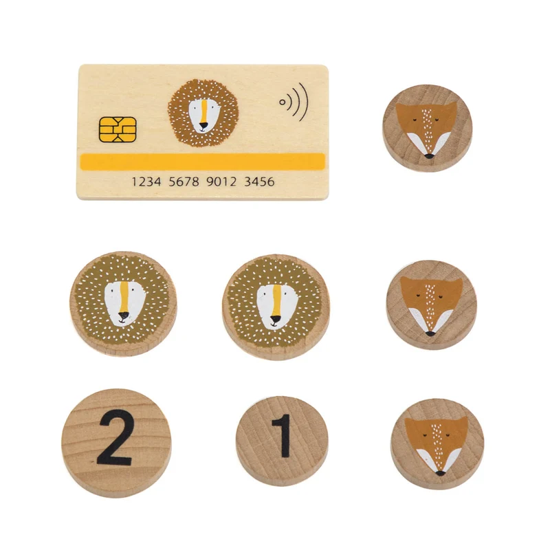 Wooden cash recister