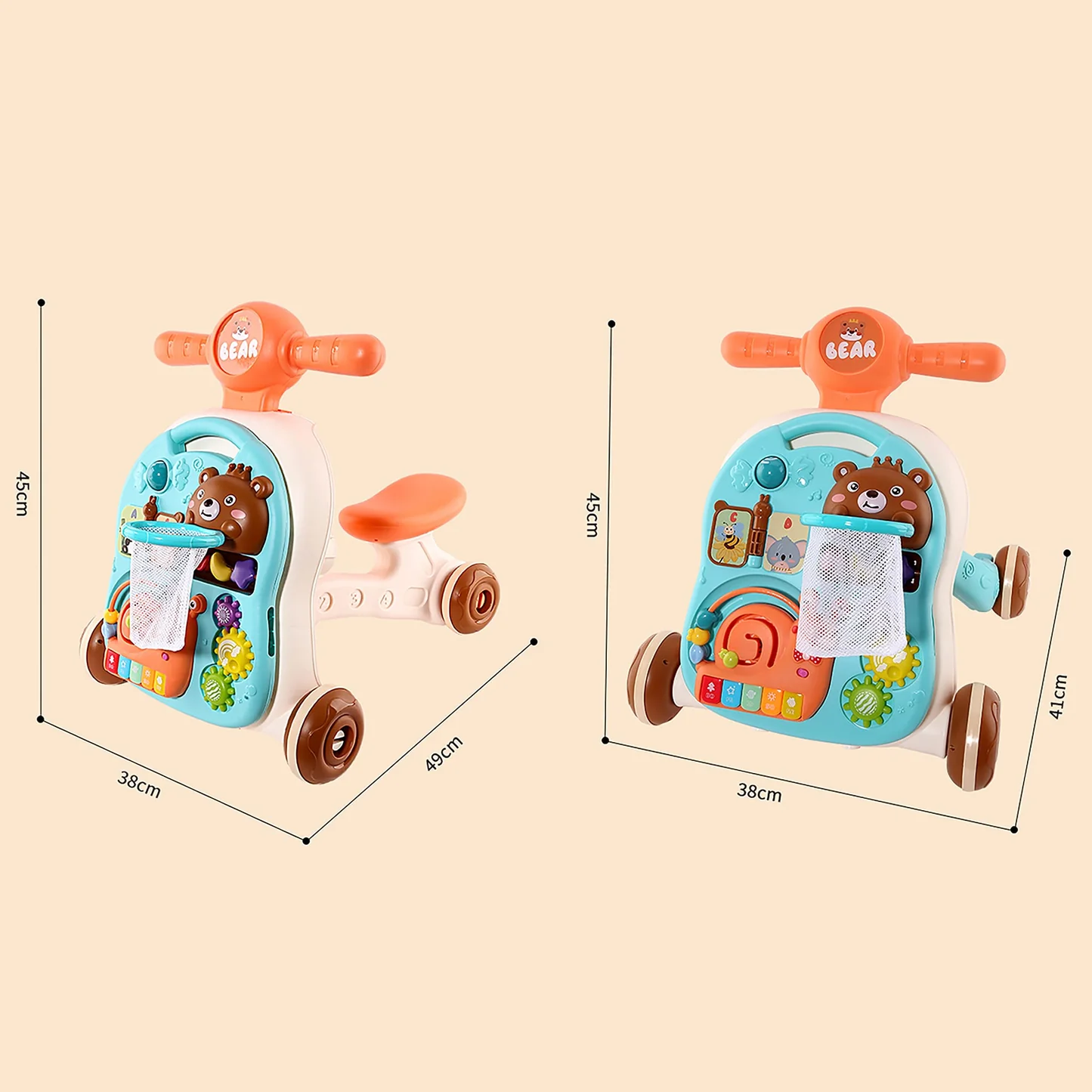 Baby Walker – Lodër Edukative për Hapat e Parë - Image 3